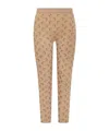 Marine Serre Recycled Strass Leggings In Neutral