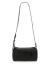 Marine Serre Womens Black Pillow Leather Shoulder Bag In Black
