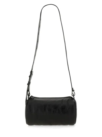 Marine Serre Pillow Shoulder Bag In Black