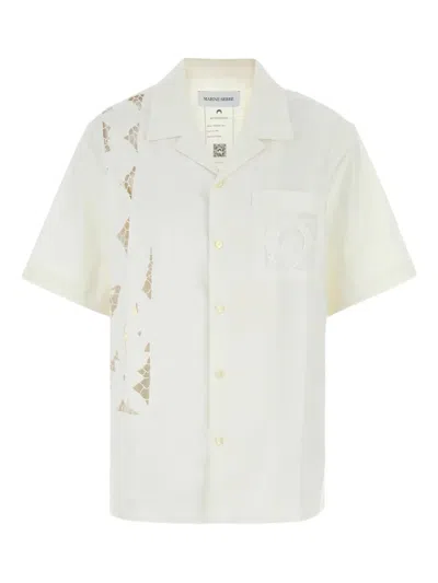 Marine Serre White Cotton Shirt