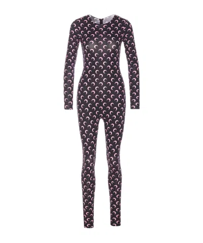 Marine Serre Printed Bodysuit In Multi