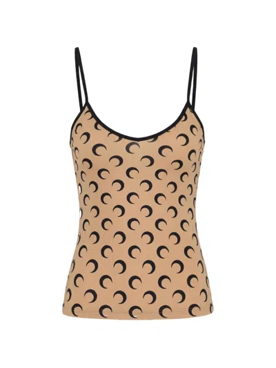 Marine Serre Printed Top In White