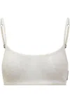 Marine Serre Patterned-jacquard Bra