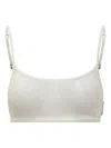 Marine Serre Patterned-jacquard Bra