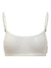 Marine Serre Patterned-jacquard Bra