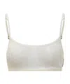 Marine Serre Patterned-jacquard Bra