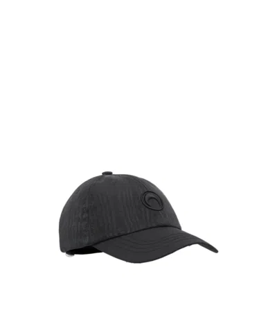 Marine Serre Recycled Moire Baseball Cap In Black