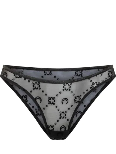 MARINE SERRE MARINE SERRE RECYCLED FABRIC BRIEFS