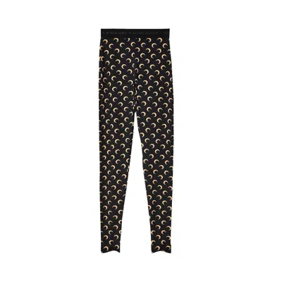 Pre-owned Marine Serre Regenerated Aom Jersey Leggings 'inverse Tan' | Women's Size S In Brown