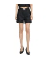 Marine Serre Regenerated Cotton Shorts In Nude