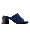 Marine Serre Women's Serre Heeled Mules In Blue