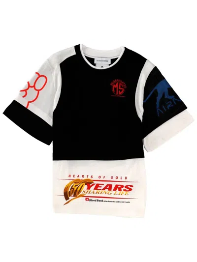 MARINE SERRE MARINE SERRE "REGENERATED GRAPHIC" T-SHIRT