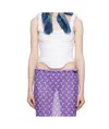 Marine Serre Regenerated Household Linen Corsets