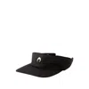 Marine Serre Regenerated Moire Visor In Black