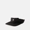 Marine Serre Regenerated Moire Visor In Black