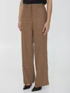 Marine Serre Moon Diamant Pants In Brown