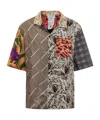 Marine Serre Bowling Scarves Shirt In Multicolor