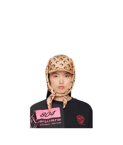 MARINE SERRE REGENERATED SILK TWILL CAP
