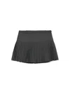 Marine Serre Regenerated Tailoring Pleated Skirt Grey