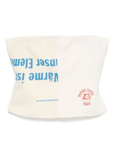 MARINE SERRE REGENERATED TOTE BAGS TOP