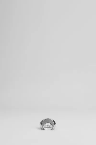 Marine Serre Ring In Silver Brass