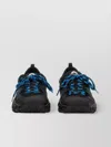 Marine Serre Black Leather Sneakers