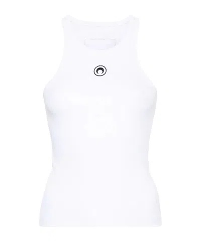 MARINE SERRE MARINE SERRE MOON EMBROIDERED TANK TOP