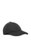 Marine Serre Satin Nylon Baseball Cap In Black