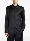 Marine Serre Shirt In Black Viscose