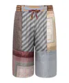 Marine Serre Scarves Drawstring Shorts
