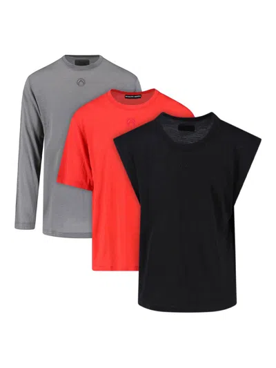 MARINE SERRE SET OF 2 T-SHIRTS AND TANK TOPS