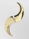 MARINE SERRE SHAMANIC MOON STUD EARRING