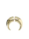Marine Serre Crescent Moon Earring In Gold