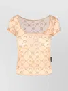 Marine Serre T-shirts And Polos