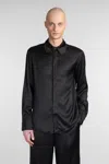 Marine Serre Shirt In Black Viscose