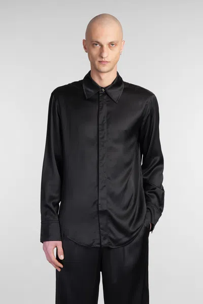 Marine Serre Shirt In Black Viscose