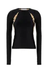 Marine Serre Sweaters In Black