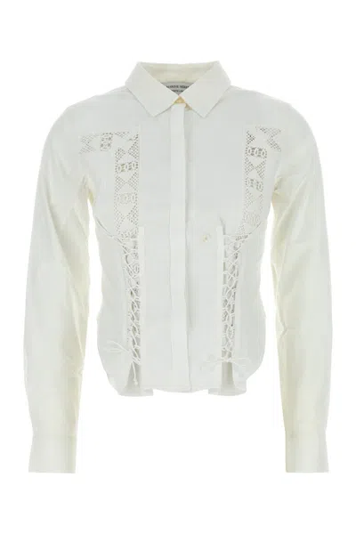 Marine Serre Shirts In White