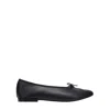 Marine Serre Black Lilou Ms X Repetto Ballet Flats In Bk99