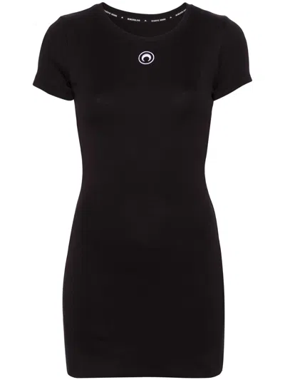 MARINE SERRE SHORT SLEEVE DRESS