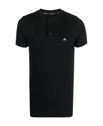Marine Serre Short-sleeved T-shirt In Black