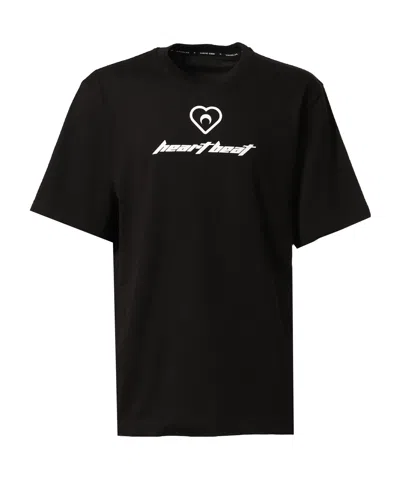 Marine Serre Short-sleeved T-shirt In Black