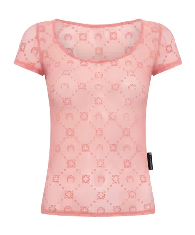 MARINE SERRE SHORT-SLEEVED T-SHIRT