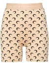 Marine Serre Shorts In Neutral