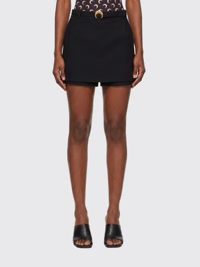 Marine Serre Shorts Woman In Black