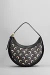 Marine Serre Shoulder Bag In Black Polyuretan