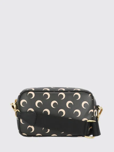 Marine Serre Shoulder Bag Woman In Black