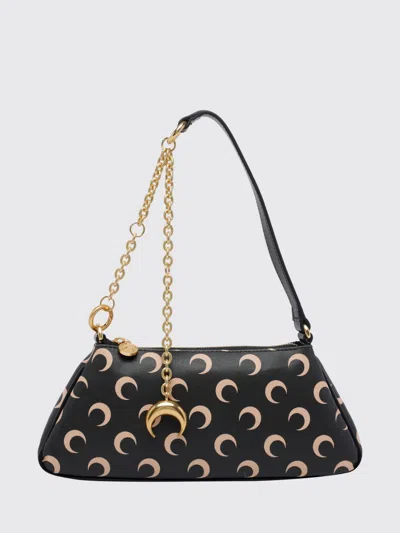 Marine Serre Shoulder Bag Woman Color Black In Multi