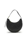 Marine Serre Moon Canvas Eclips Mini Bag Woman Black In Black