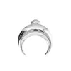 Marine Serre Moon Earring Large In Neutral